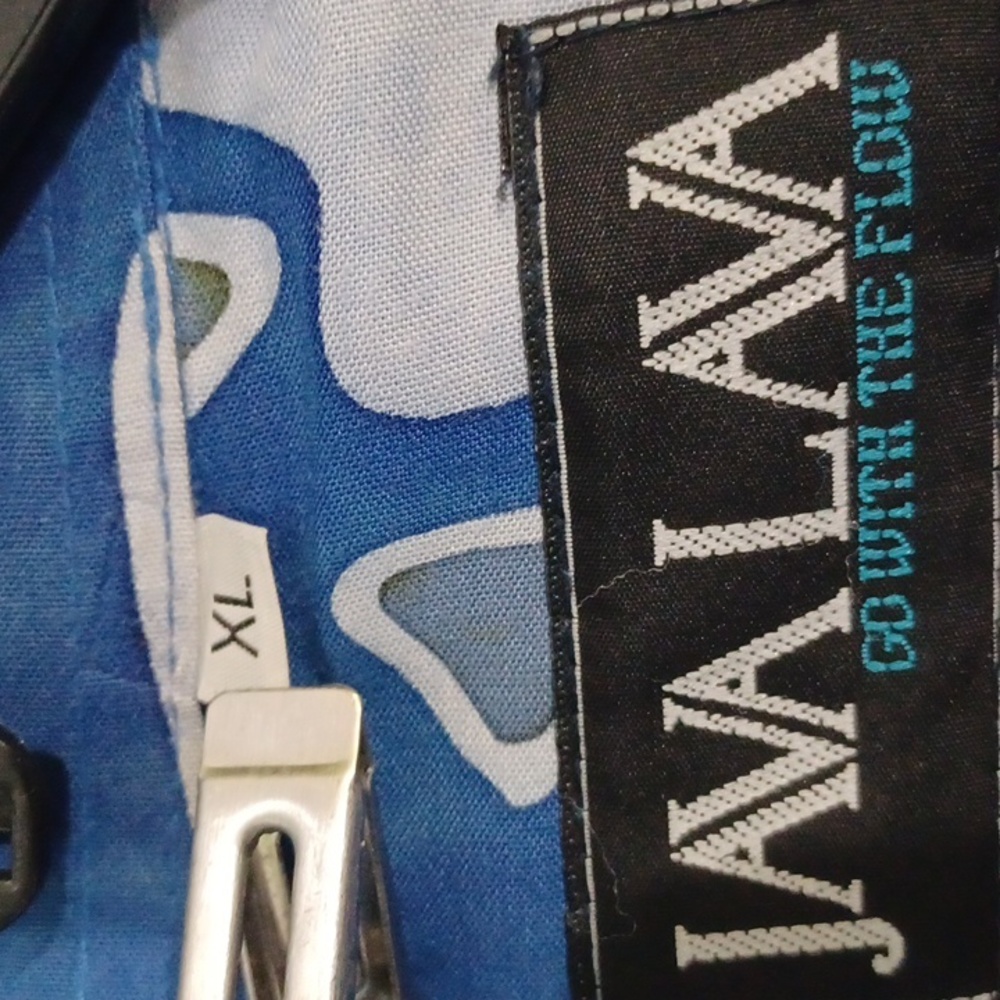 90's Vtg Java Lava Xl(T) Go W/The Flow Coll Blue … - image 7